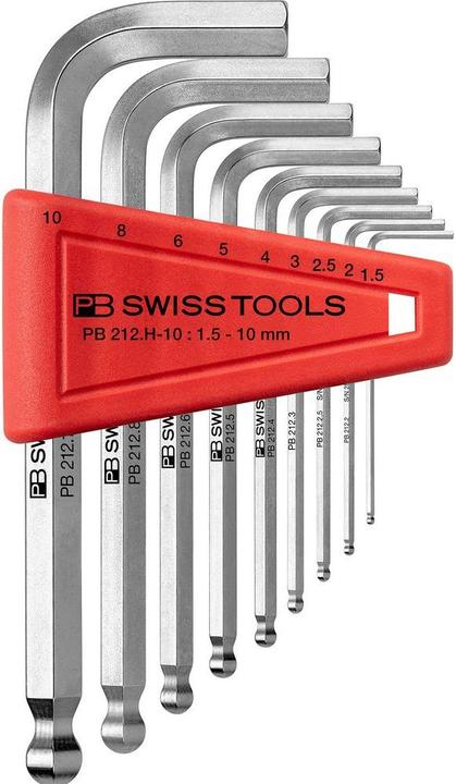 Produktbild PB Swiss Tools Stiftschlüsselsatz - Kugelkopf