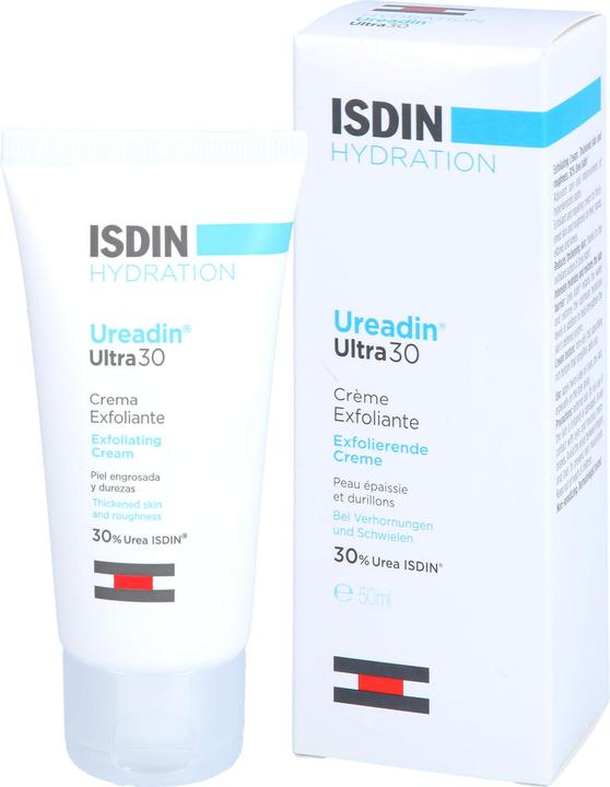 Actual product image Isdin Hydration Ureadin Ultra 30 exfoliating cream, 50 ml Cream (50 ml, 24h cream)