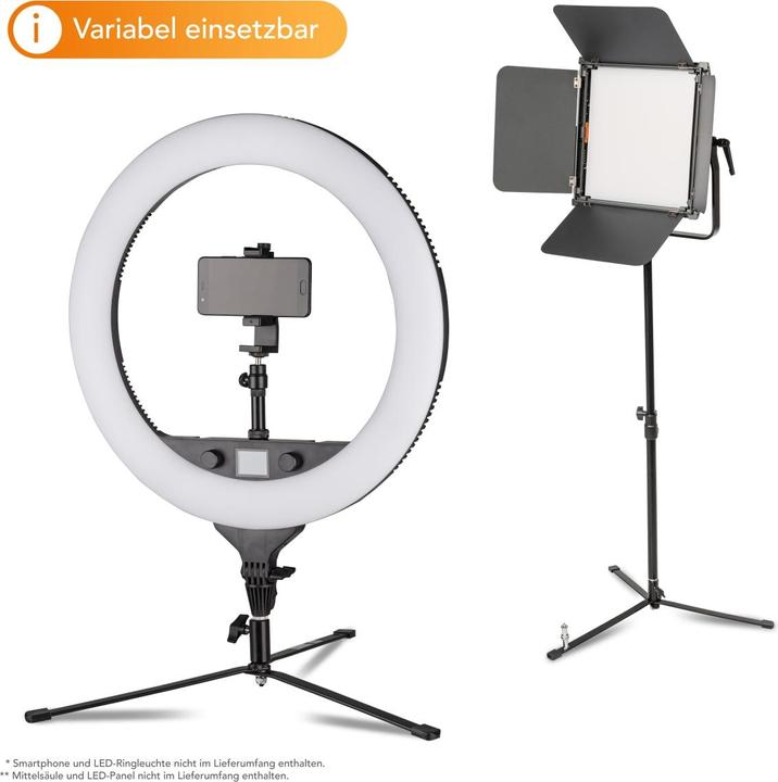Produktbild Walimex Lampenbodenstativ (15 cm, 15 kg)