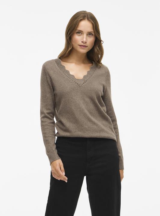 Actual product image Vila VINIKOLINA V-Ausschnitt Strickpullover (S)