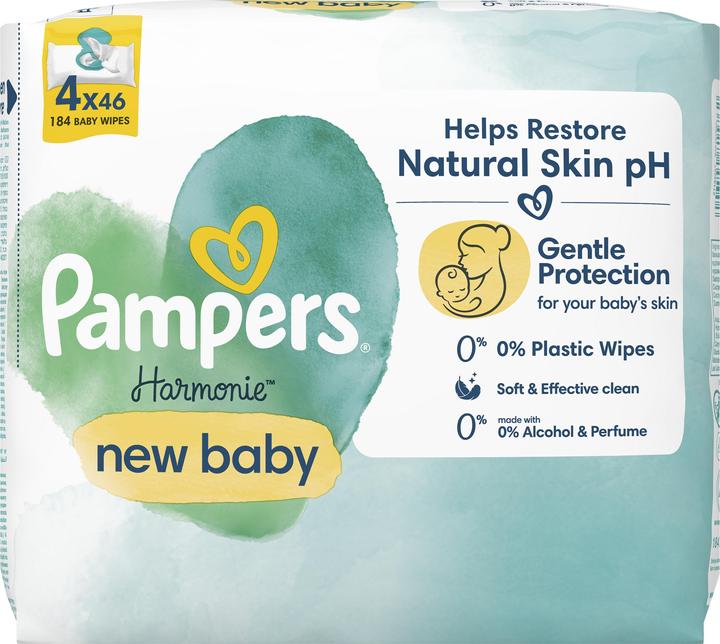 Produktbild Pampers Harmonie New Baby (184 Stück)