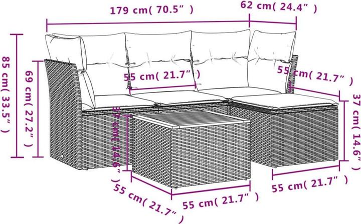 Produktbild vidaXL Cash
