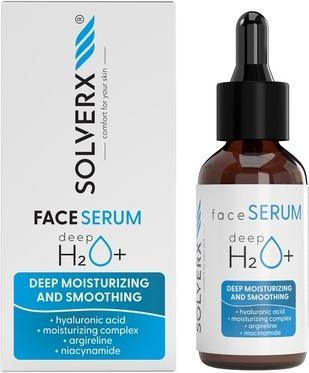 Actual product image Solverx Deep H2o Face Serum 30ml - Hydrating Serum For Skin (30 ml)