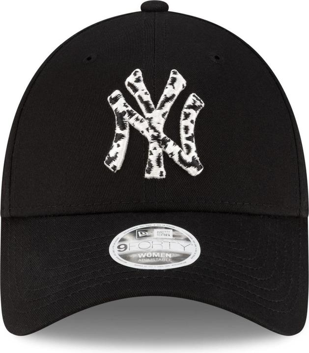 Actual product image New Era 9Forty Damen Cap - Animal New York Yankees Schwarz (One size)
