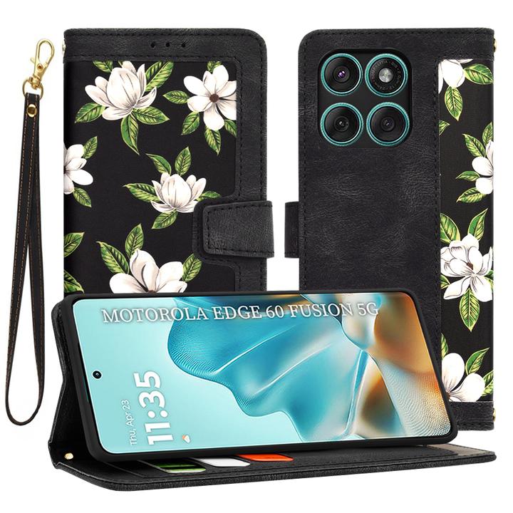 Immagine prodotto Techsuit - FlipCraft - Motorola Edge 60 Fusion - Flowers of the Dawn (Motorola Edge 60, Motorola Edge 60 Fusion)