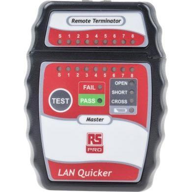 RS PRO, Multimetro, CT009 LAN Cable Checker Type RJ45