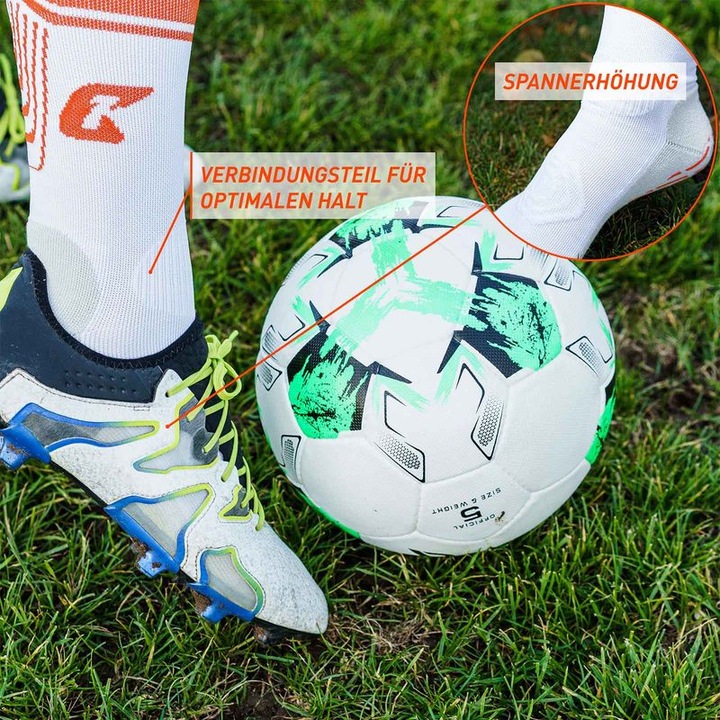 Produktbild Catch & Keep Anti-Rutsch Sportsocken Grip Socken Fussballstrümpfe Rutschfeste Anti-Slip-Sport-Socken (One Size)