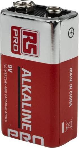 Produktbild RS PRO RS 9V Alkaline Battery 15 Pack (15 Stk., PP3, 550 mAh)