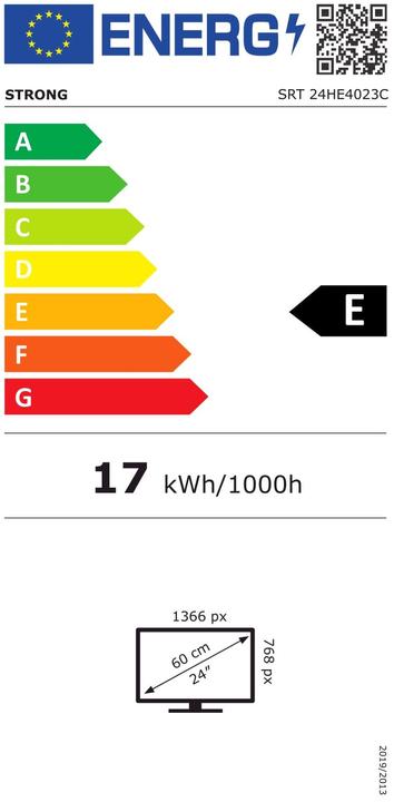 Energie-Label Strong SRT 24HE4023C (24", LCD, HD ready)