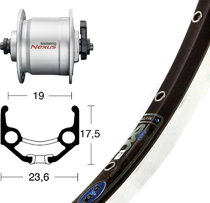 Produktbild Ryde SSP 36L (Vorderrad, 28")