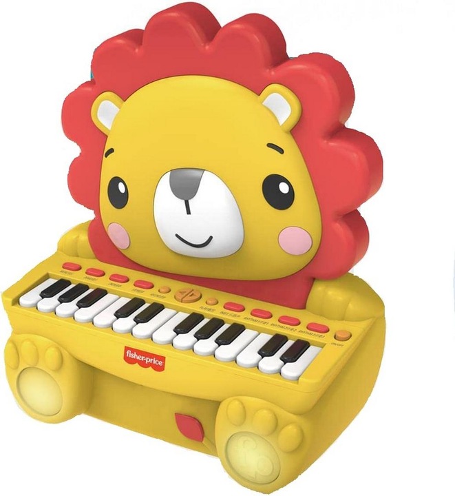 Produktbild Fisher-Price Spielzeug-Klavier Fisher Price Elektronisches Klavier Löwe (3 Stück)