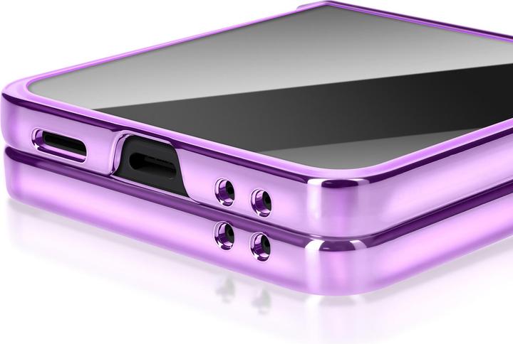 Actual product image Avizar Hülle Galaxy Z Flip 7 Chrom Design (Samsung Galaxy Z Flip7)