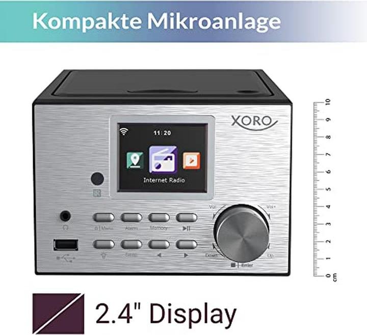 Actual product image Xoro HMT500 pro (Wi-Fi, Bluetooth, CD player, Spotify Connect, 2x 10 W)