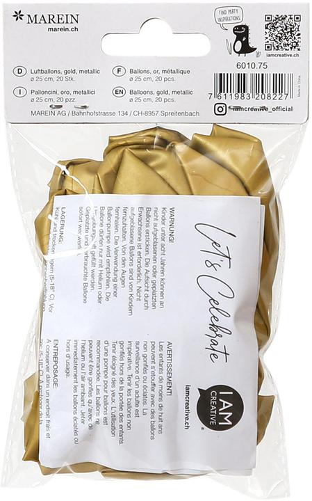 Produktbild I Am Creative Luftballone (20x)