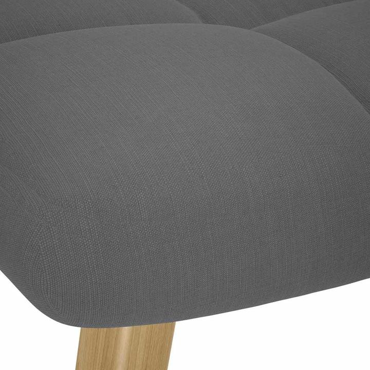 Actual product image vidaXL Schaukelstuhl mit Fusshocker