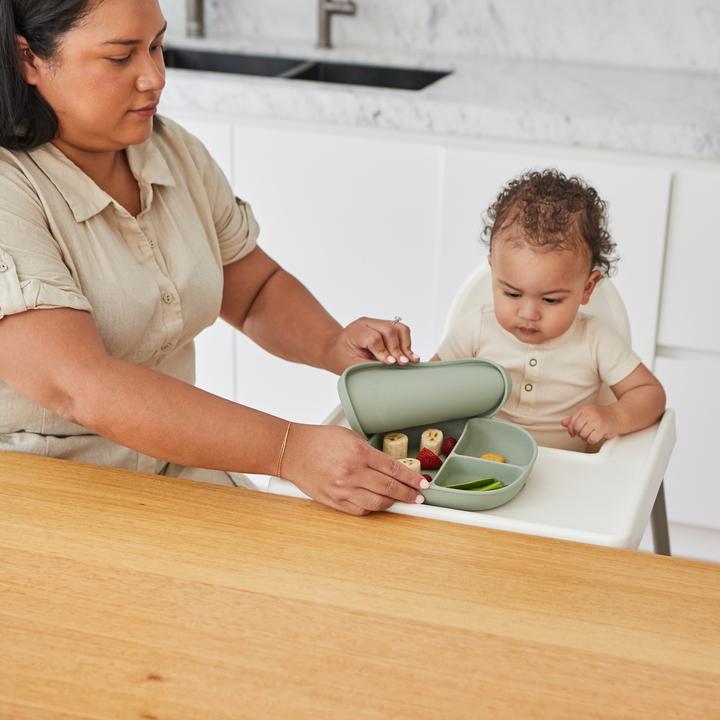 Actual product image B.Box Silicone plate with lid