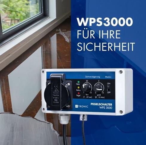 Productafbeelding H-Tronic Waterniveauschakelaar WPS 3000 1114455