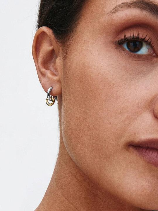 Immagine prodotto Edblad Ohrringe ETERNAL MINI HOOPS Mixed (Acciaio inossidabile, Placcatura in oro 14 carati su acciaio inossidabile)