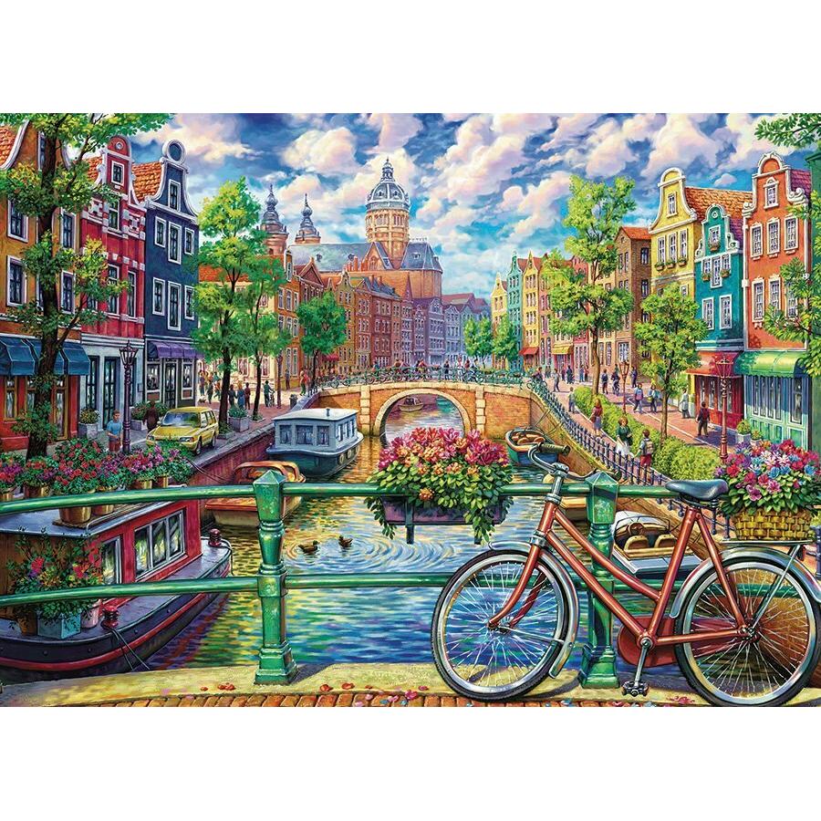 Thumbnail - Cobble Hill puzzle 1000 Teile Amsterdam Canal (1000 Teile)