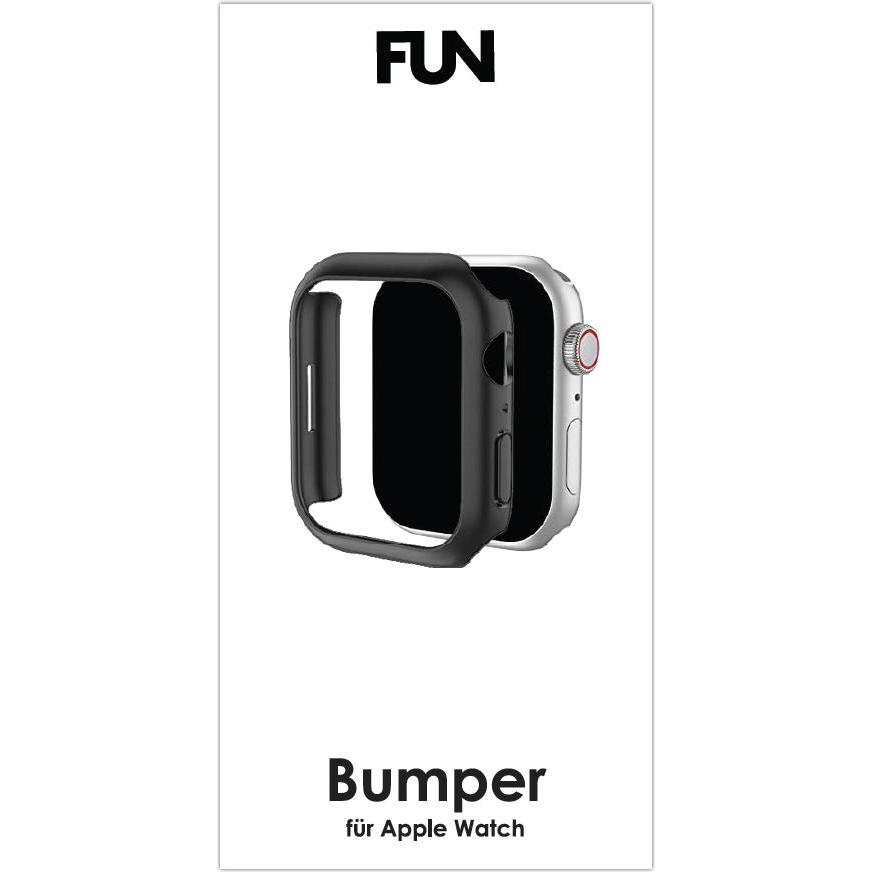 Thumbnail - Peter Jäckel FUN Bumper für Apple Watch 44mm Black, Smartwatch Zubehör, Schwarz