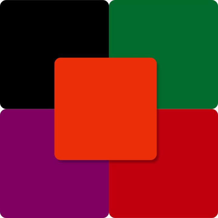 Actual product image Creality Falcon Series Opaque Glossy Colorful Acrylic Sheets 200 x 200 x 3mm - 10pcs