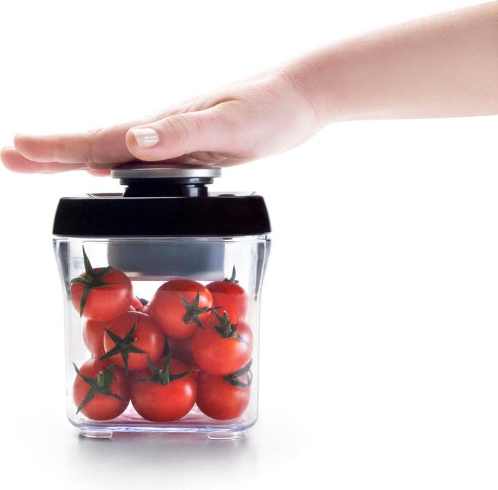 Actual product image Ibili Square vacuum container 500 ml Space-saving food storage (0.50 l)