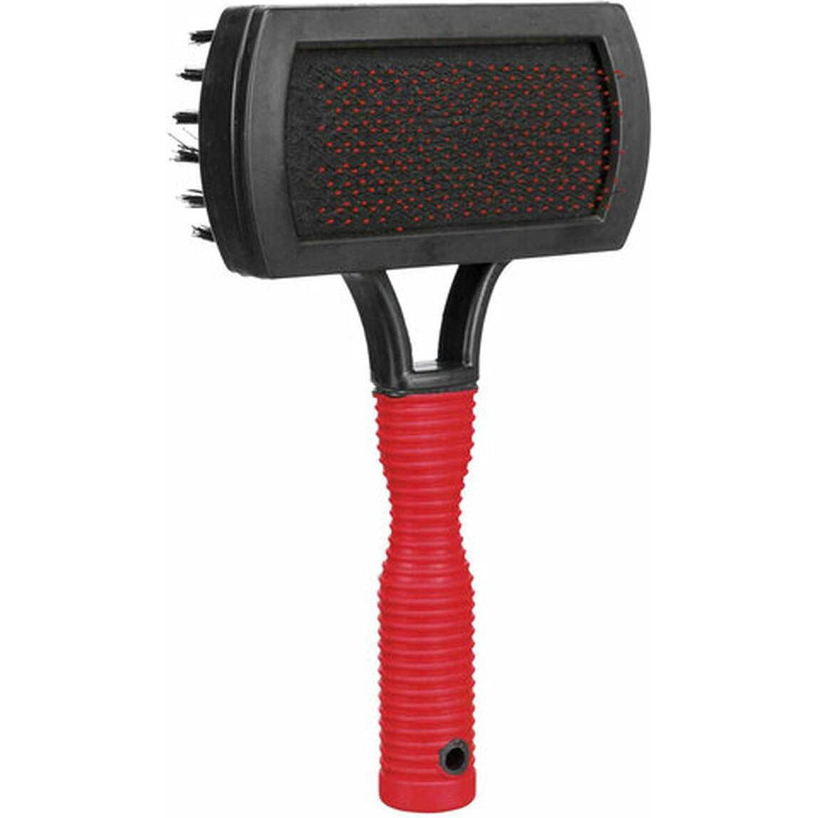 Brosse Souple, Plastique, Double Face, 10 × 17 Cm - Mon Animalerie