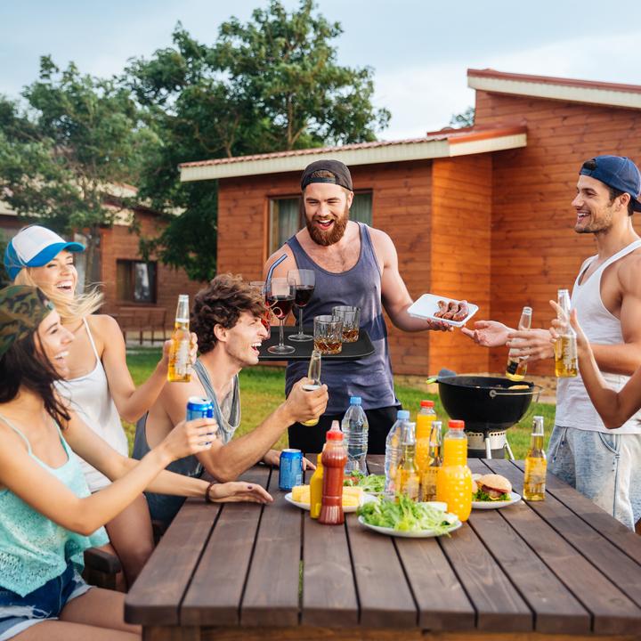 Image du produit Relaxdays 2x plateaux-de-service