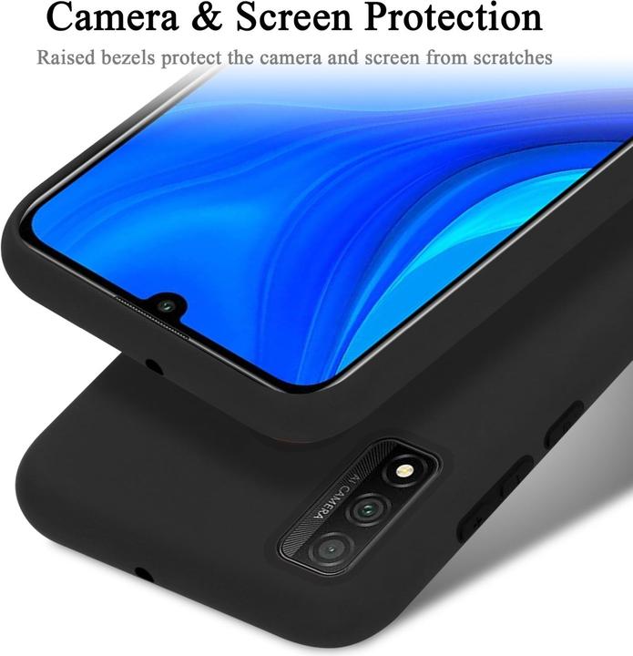 Actual product image Cadorabo TPU Liquid Silicone Case Cover for Huawei P SMART 2020 (Huawei P Smart (2020))
