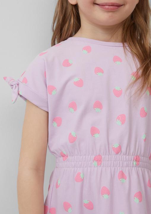 Immagine prodotto S.Oliver Kleid Kurzes Kleid mit All-over-Print und Raffung (134)