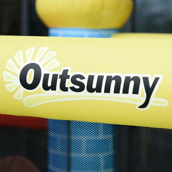Immagine prodotto Outsunny Castello gonfiabile con scivolo e piscina