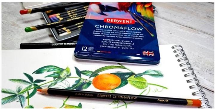 Immagine prodotto Derwent Matite colorate Chromaflow (12 x)
