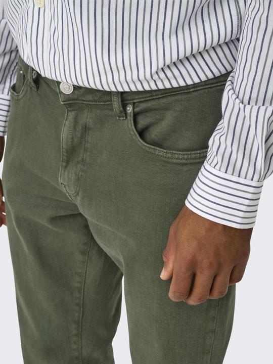 Produktbild Only & Sons ONSWEFT Mittlere Taille Normal geschnitten Jeans Slim Fit Jeans (W29/L30)