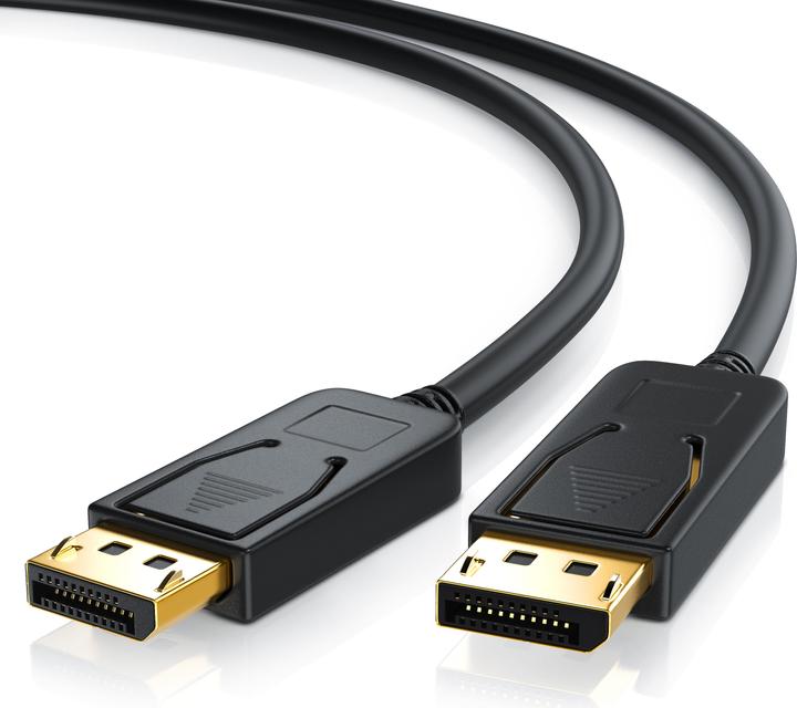 Image du produit CSL Câble DisplayPort 4k 60Hz Ultra HD - DisplayPort 1.2 vers DP 4K 1.2 y compris le transfert audio (5 m, DisplayPort, 1.2)