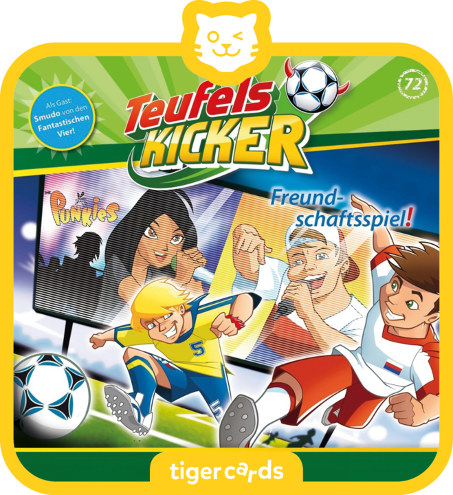 Actual product image Tigermedia Tigercard Teufelskicker friendly match (German)