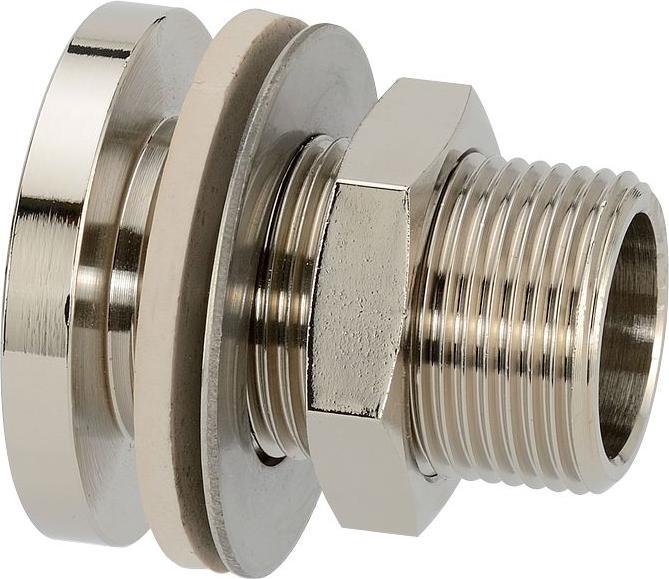 Actual product image Cemo Screw-in thread 3/4" nickel-plated brass