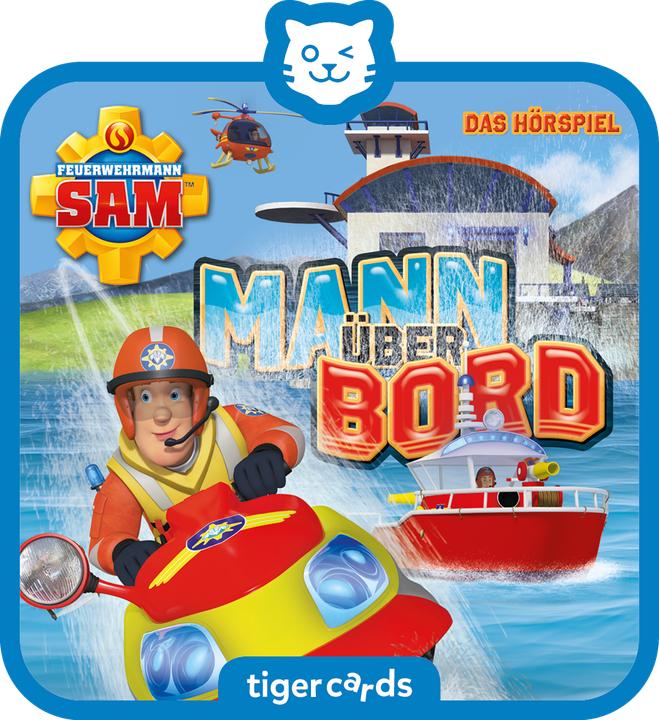 Produktbild Tigermedia Tigercard Feuerwehrmann Sam Mann über Bord (Deutsch)
