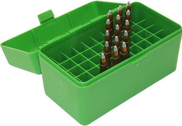 Image du produit MTM Case-Guard Boîte de cartouches MTM RL-50, 50x GP11, green