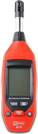 Actual product image RS PRO Mini Temperature & Humidity Meter