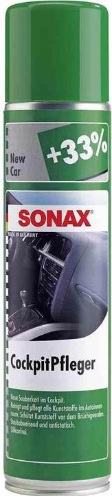 Sonax CockpitPfleger New Car (400 ml) reinigt und pflegt alle Kunststoffteile im Auto Art-Nr. 035630 (400 ml)