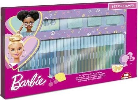 Image du produit Multiprint Kit de peinture Barbie avec tampons, 41 pcs.