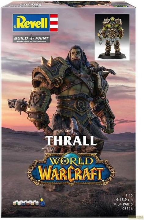 Actual product image Revell Gift Set World of Warcraft The Orc Thrall