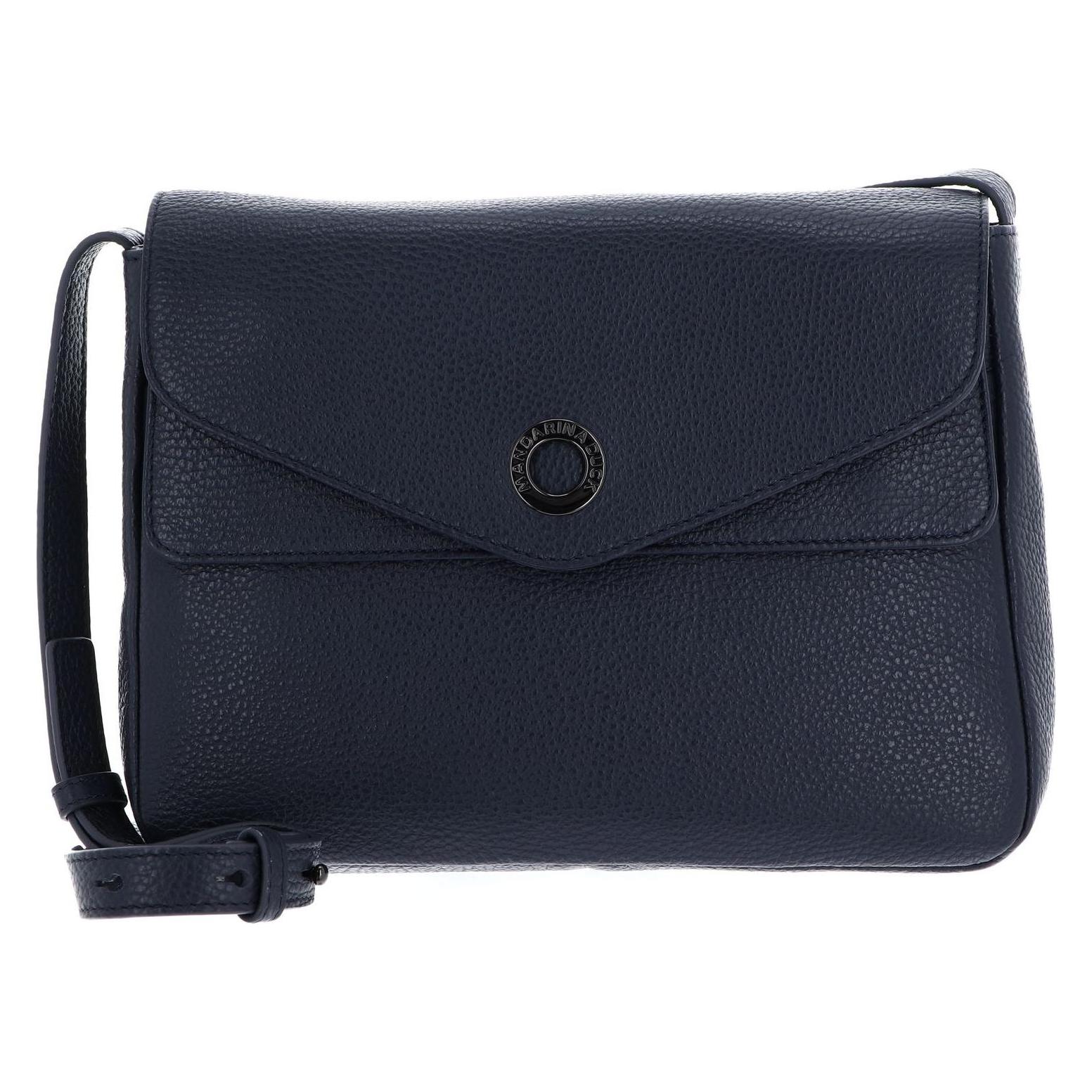 Mandarina Duck, Damen, Handtasche, Mellow Leather Dressy Bag, Blau