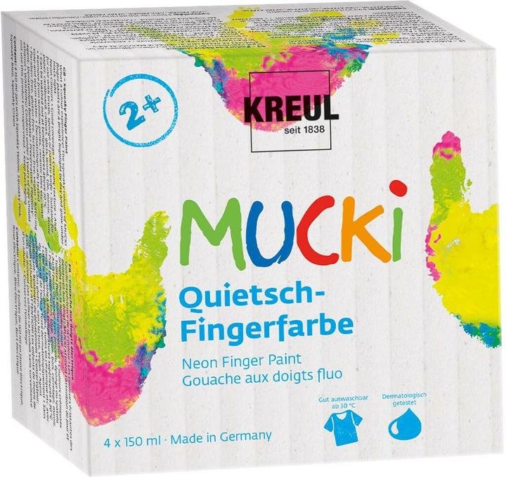Mucki Squeaky Finger Paint (150 ml)
