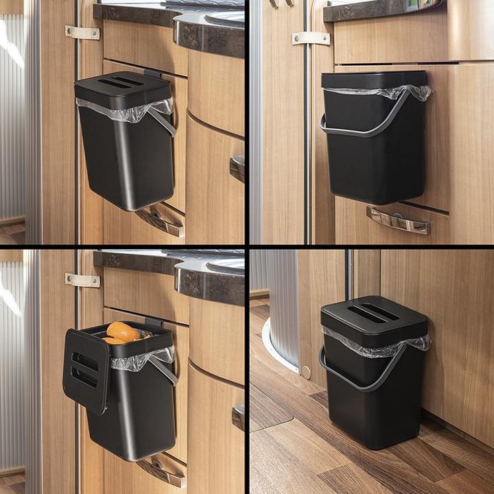 Actual product image ProPlus Abfalleimer mit Deckel 5L für Wohnwagen/Wohnmobil (5 l)