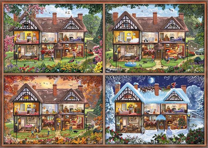 Actual product image Schmidt Spiele Seasons House (2000 pieces)