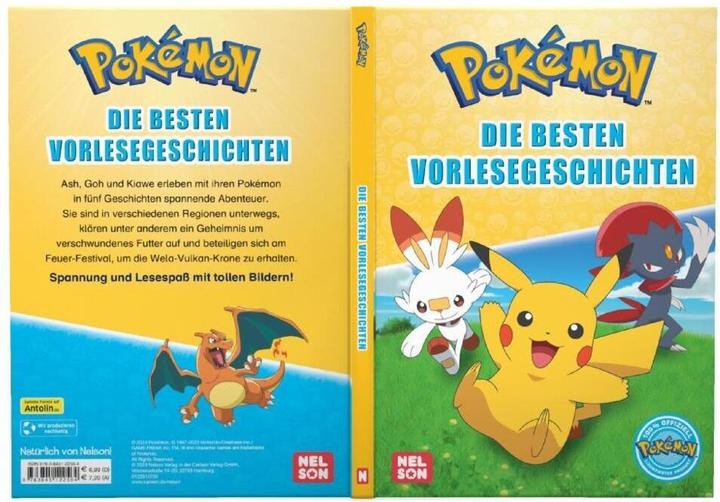Produktbild Pokémon - Die besten Pokémon-Vorlesegeschichten (Deutsch, 2023)