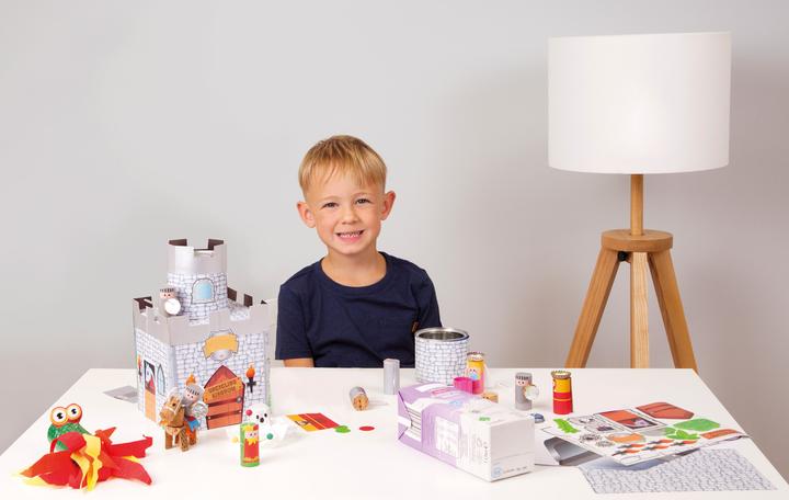 Produktbild Lena Eco Upcycling Kingdom, Faltschachtel