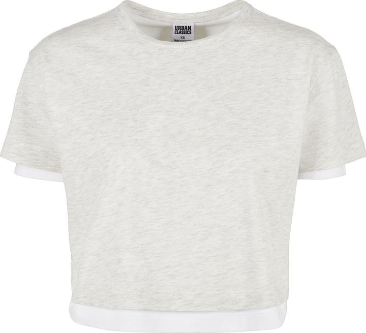Produktbild Urban Classics Ladies Full Double Layered Tee (M)