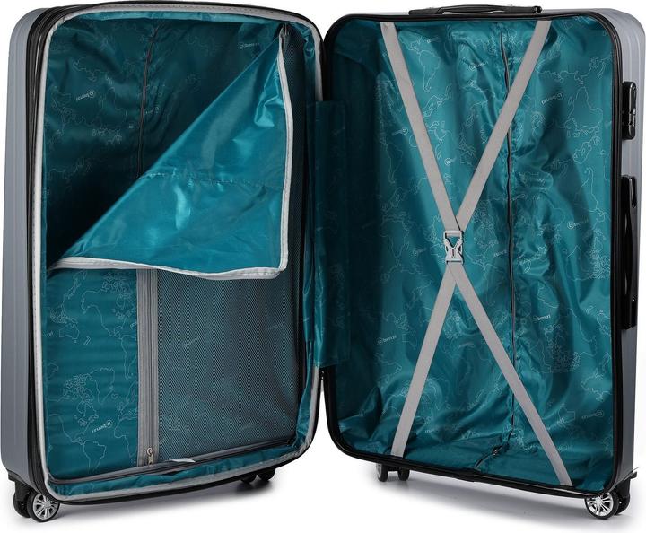 Actual product image Benzi 5493 4 Rollen Kofferset 3-teilig mit Dehnfalte (197 l)